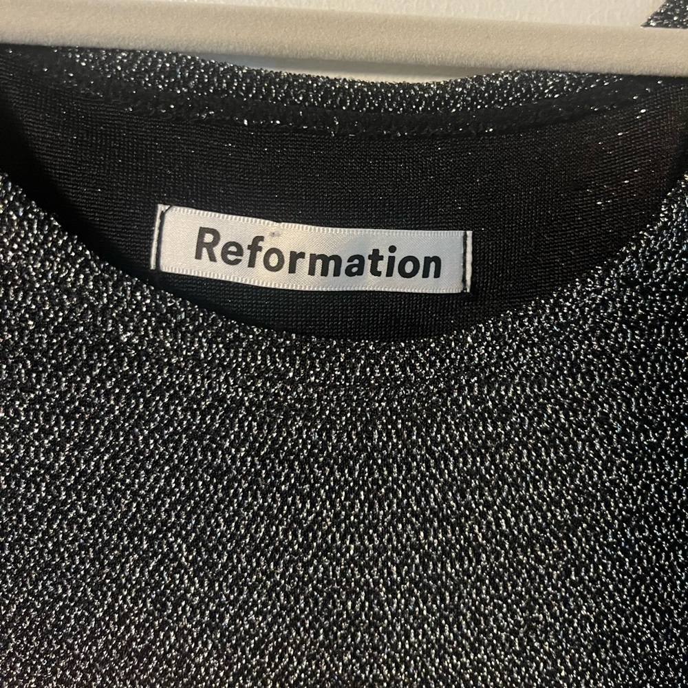 Reformation Gray Knit Dress - Picture 3 of 9